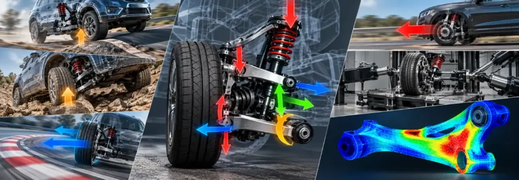 Suspension Load Case Development: How Engineers Determine Realistic Loads for FEA and Durability Testing