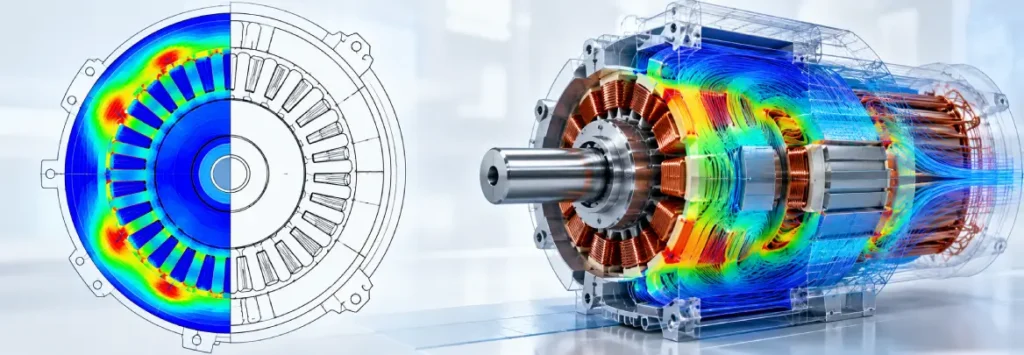 2D vs. 3D Electromagnetic Analysis of Electric Motors: When Should Each Approach Be Used?