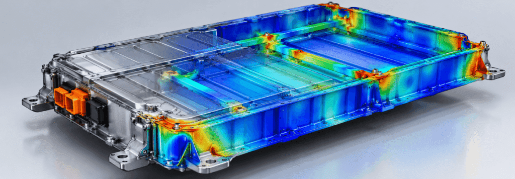 EV Battery Enclosure FEA: Structural Strength, Stiffness and Durability
