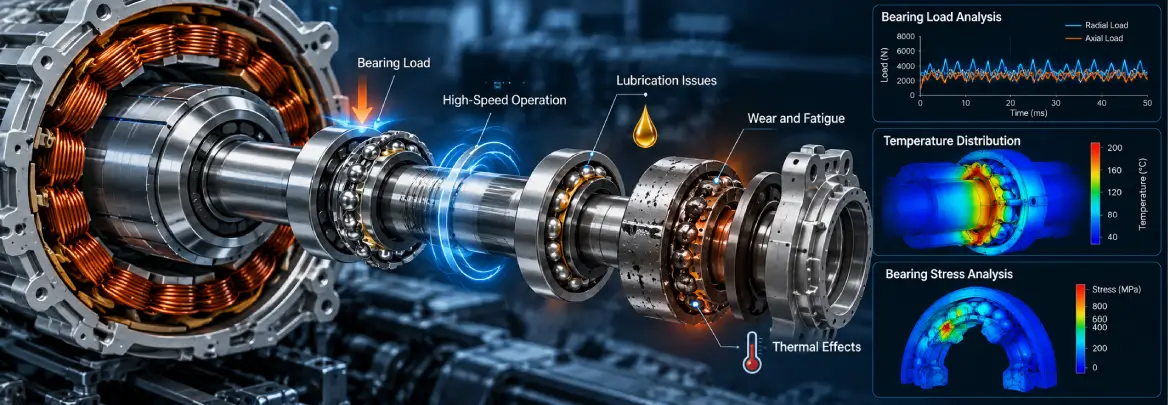 Why EV Motor Bearings Fail at High Speed: Loads, Lubrication and Durability