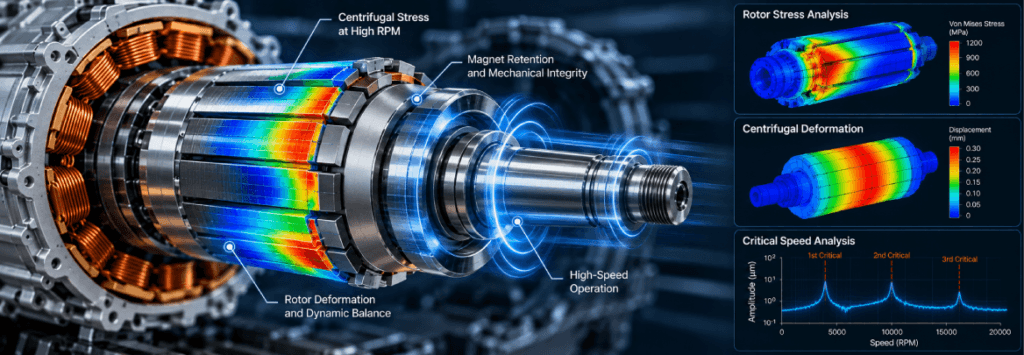 How High-Speed E-Motors Are Changing EV Rotor Stress and Durability Requirements