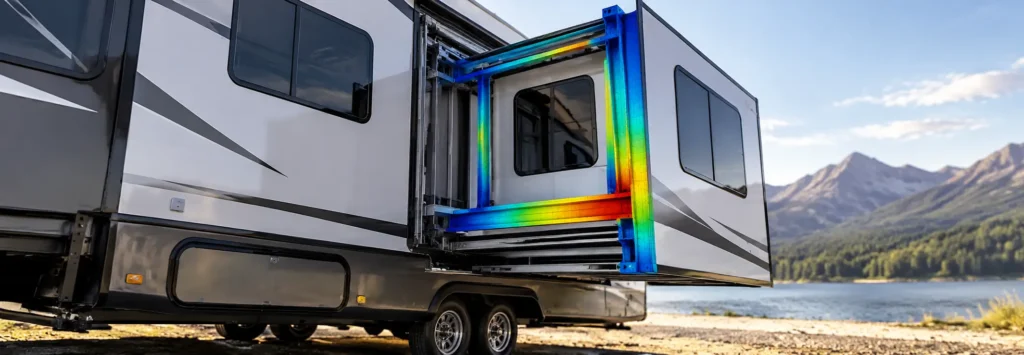 Structural Deflection Analysis of RV Slide-Out Assemblies